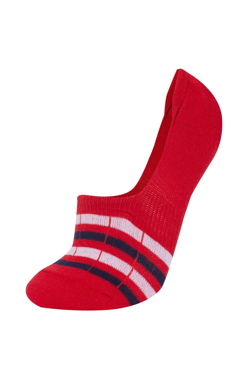 DeFacto Multicolour Woman Woman 3 Piece Cotton Ballerina Socks Casual - Image 3